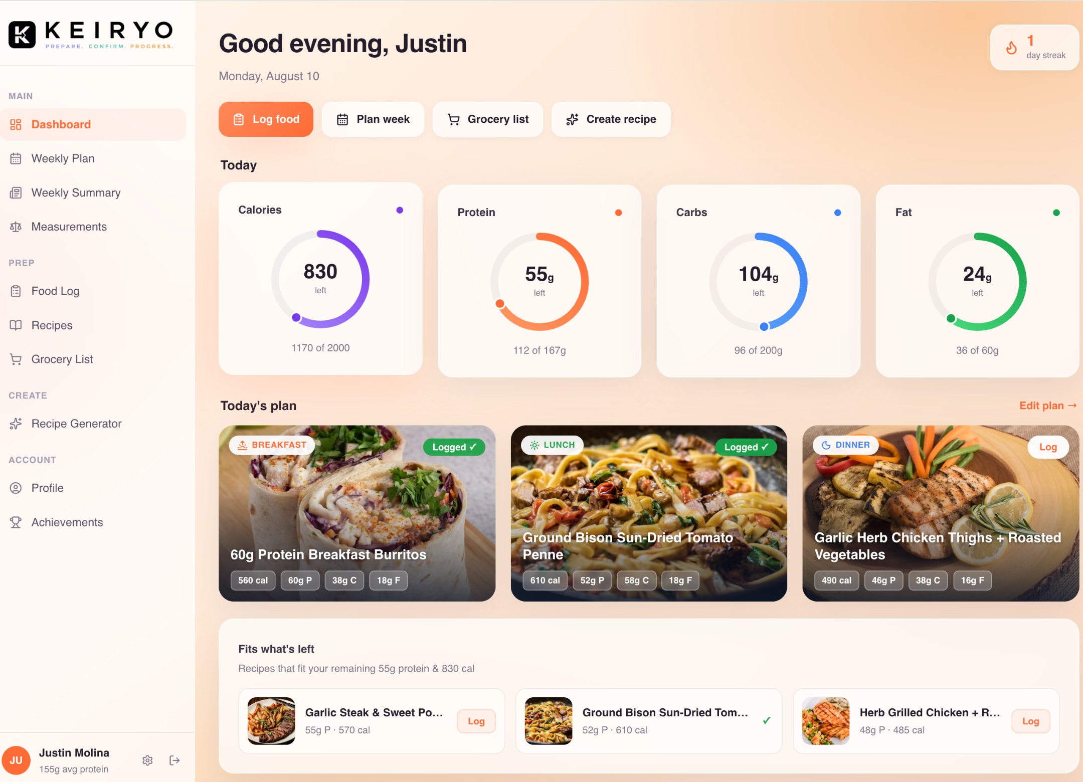 Keiryo product screenshot