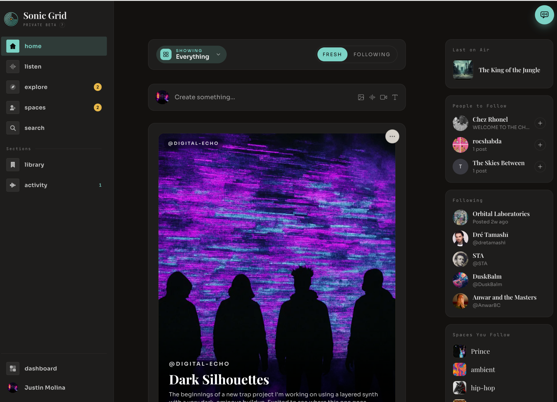Sonic Grid product screenshot