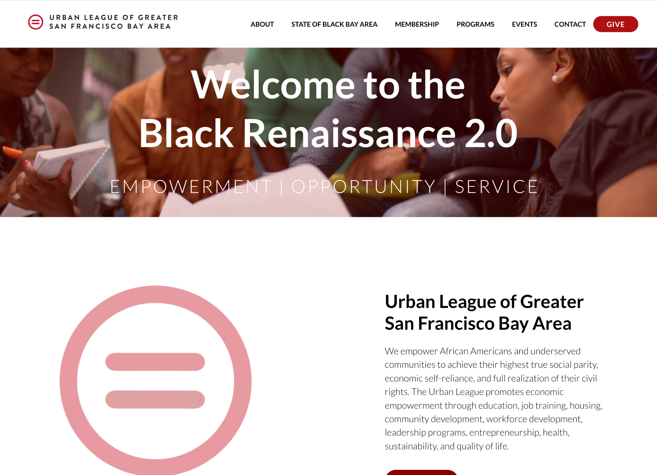 Urban League Bay Area product screenshot